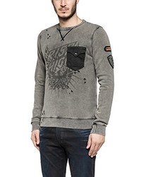 Pull gris Replay