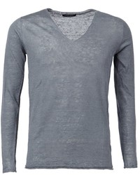 Pull gris Roberto Collina