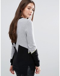 Pull gris Blank NYC