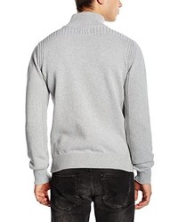 Pull gris Schott NYC