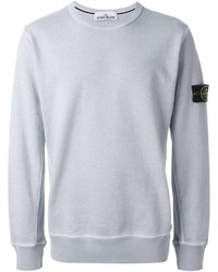 Pull gris Stone Island