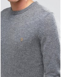 Pull gris Farah