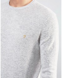 Pull gris Farah