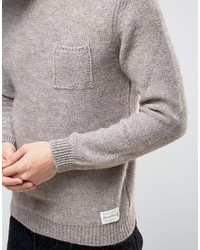 Pull gris Benetton