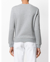 Pull imprimé gris MSGM