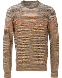 Pull imprimé marron clair Missoni