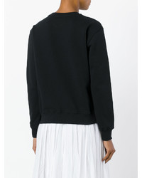 Pull imprimé noir MSGM