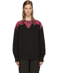 Pull imprimé noir Marcelo Burlon County of Milan