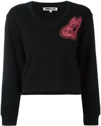 Pull imprimé noir McQ by Alexander McQueen