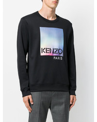 Pull imprimé noir Kenzo