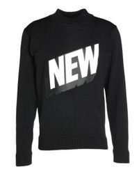Pull imprimé noir Soulland