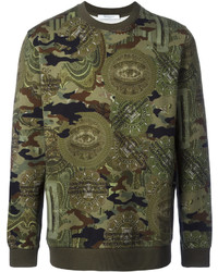 Pull imprimé olive Givenchy