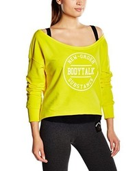 Pull jaune Body Talk