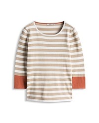 Pull marron clair edc by Esprit