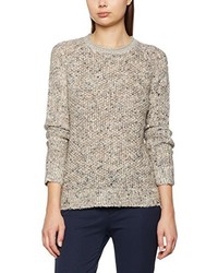 Pull marron clair edc by Esprit