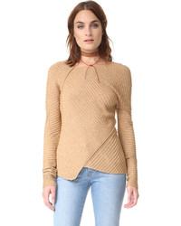 Pull marron clair Free People