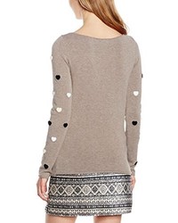 Pull marron clair Molly Bracken