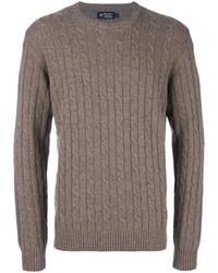 Pull marron Hackett