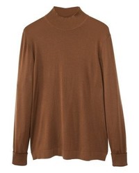 Pull marron Mango