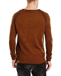 Pull marron Selected
