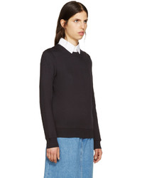 Pull noir A.P.C.