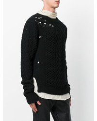 Pull noir Damir Doma