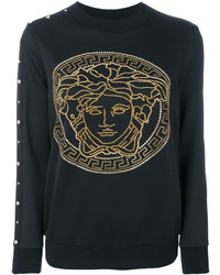 Pull noir Versace