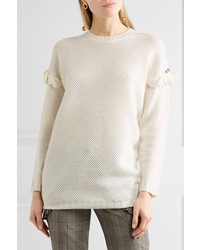 Pull orné beige Mother of Pearl