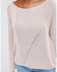 Pull rose Vero Moda