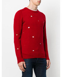 Pull rouge Dondup