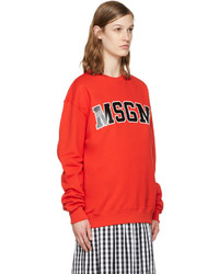 Pull rouge MSGM