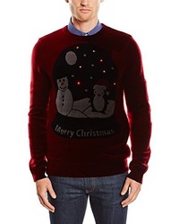 Pull rouge Threadbare