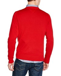 Pull rouge Tommy Hilfiger