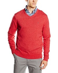 Pull rouge Tommy Hilfiger