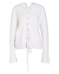 Pull surdimensionné blanc MRZ