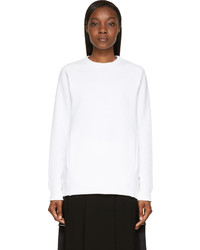 Pull surdimensionné blanc Acne Studios