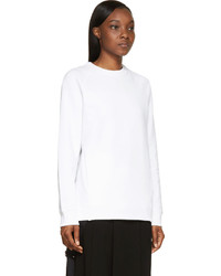 Pull surdimensionné blanc Acne Studios