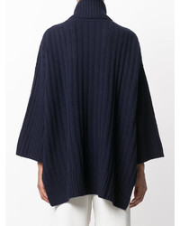 Pull surdimensionné bleu marine Joseph