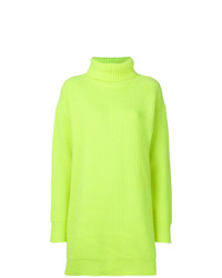 Pull surdimensionné chartreuse Christopher Kane