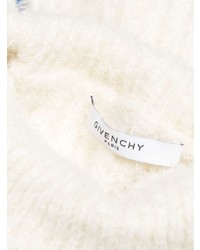 Pull surdimensionné en tricot blanc Givenchy