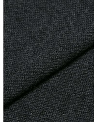 Pull surdimensionné en tricot gris foncé Givenchy