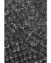 Pull surdimensionné en tricot gris foncé Belstaff