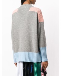 Pull surdimensionné en tricot gris Chinti & Parker
