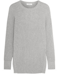 Pull surdimensionné en tricot gris Equipment