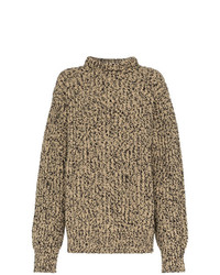 Pull surdimensionné en tricot marron Calvin Klein 205W39nyc