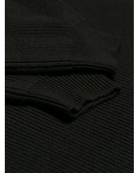 Pull surdimensionné en tricot noir Stella McCartney
