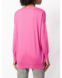 Pull surdimensionné fuchsia Snobby Sheep