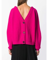 Pull surdimensionné fuchsia Erika Cavallini