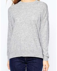 Pull surdimensionné gris Asos