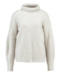 Pull surdimensionné gris French Connection